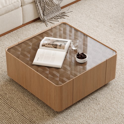 Inch square coffee table - 31.5-inch,