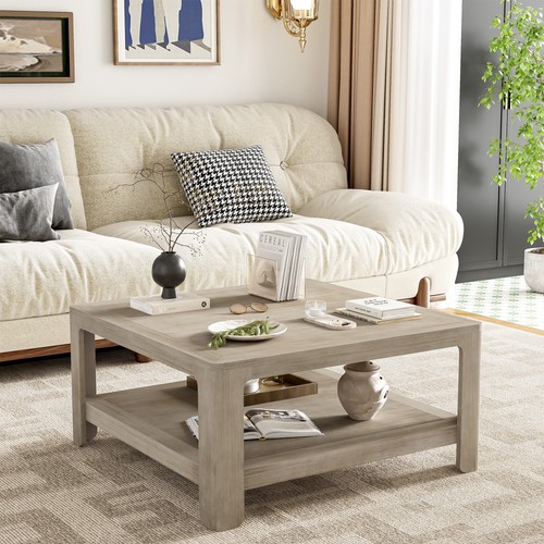 Square coffee table with - square,