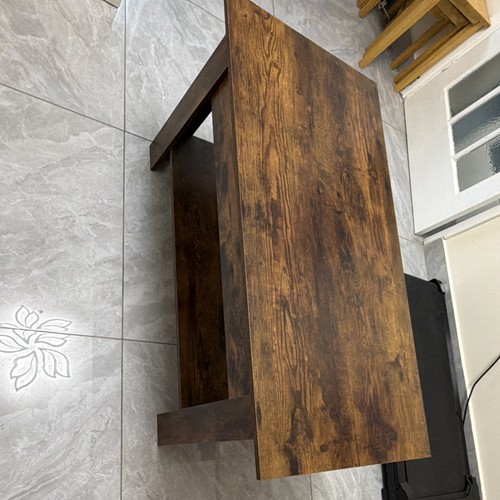 Dark wood rectangular lift - rectangular, lift-top