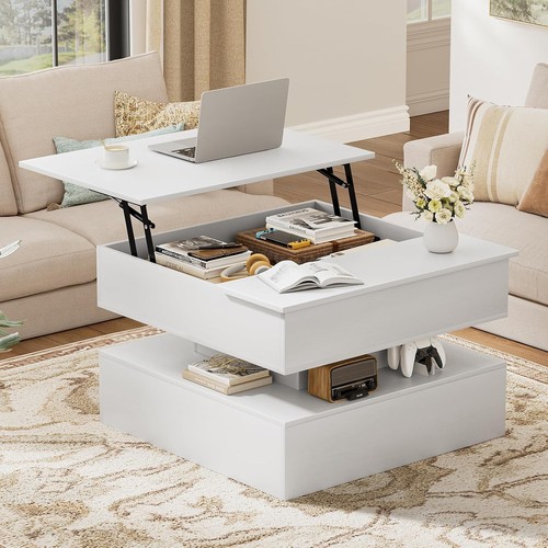 Square lift top coffee - 31.5”,