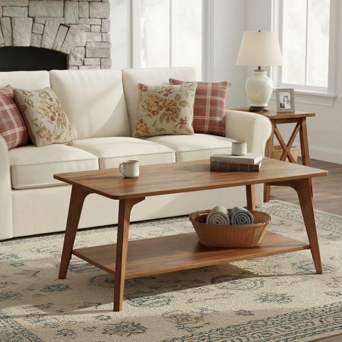 Inches coffee table - coffee, with