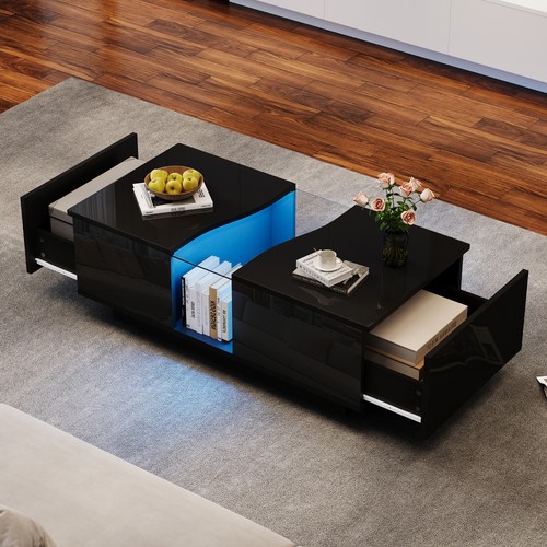 Led coffee table - led,