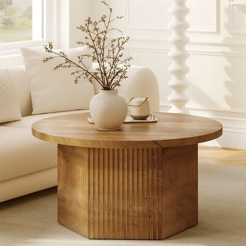 Round lift top coffee - lift, table