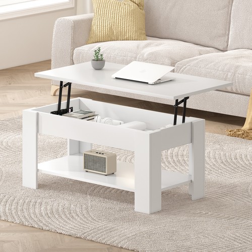Wooden lift top coffee - wooden,