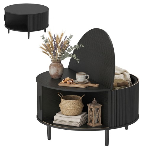 Homcom coffee table with - homcom,