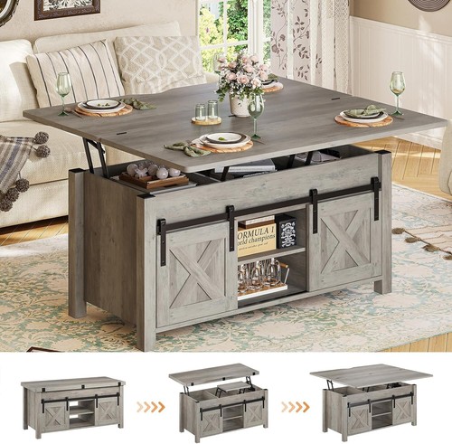 Lift top coffee table - in, 1