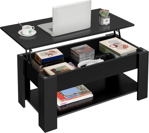 Wooden coffee table lift - table,,