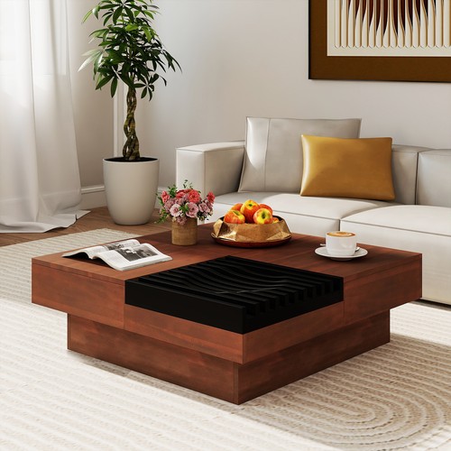 Square coffee table - square,