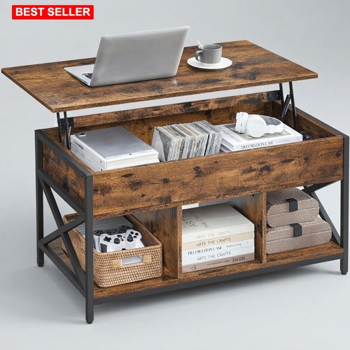 Coffee table lift top - coffee,
