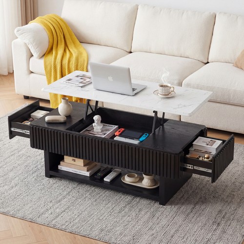 Lift top coffee table - top,