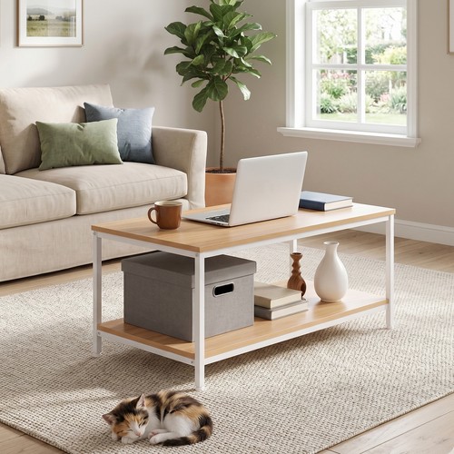 Wood coffee table - 31",