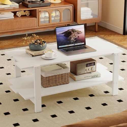 Wood coffee table - coffee, w/