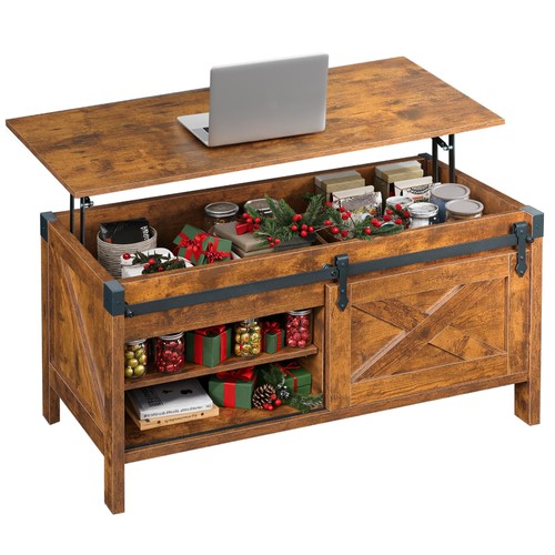 Lift top coffee table with - lift,