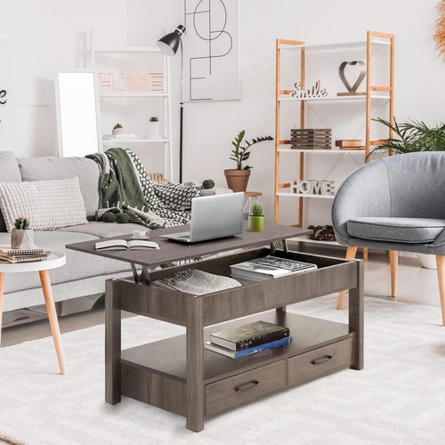 Drawer lift top - coffee, table