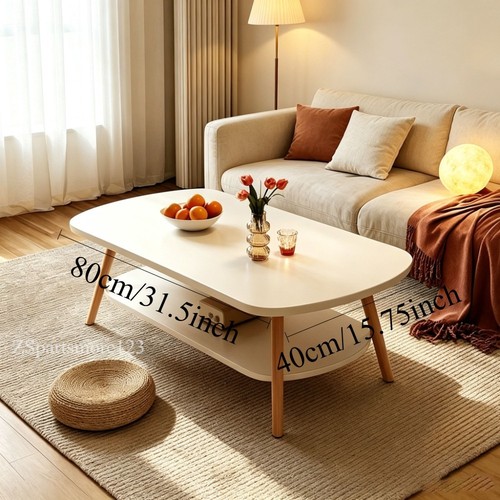 Layer coffee table - cloud, tea